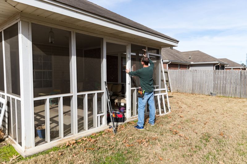 Cement Porch Installation