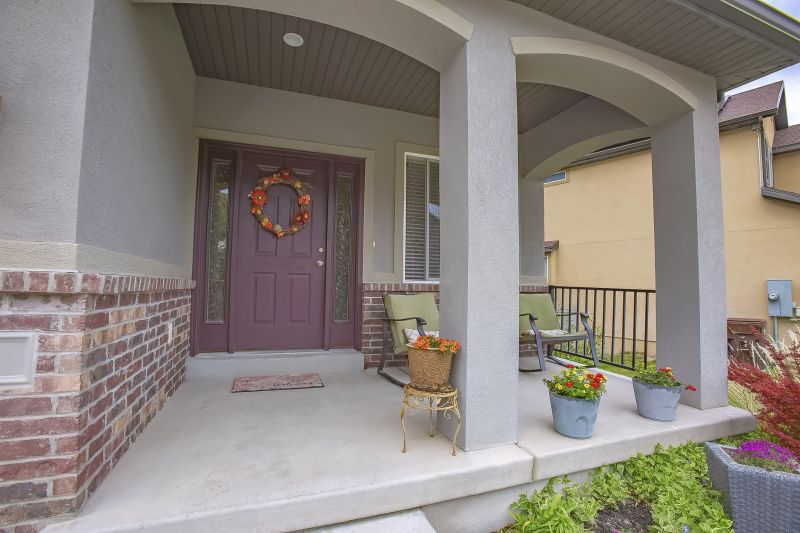 Cement Porch Installation